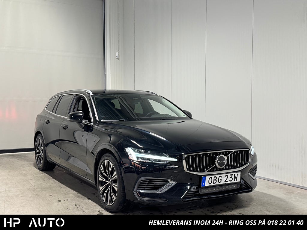 Volvo V60 T6 AWD Recharge 350hk 17,8kWh Core Drag B-Kam Google