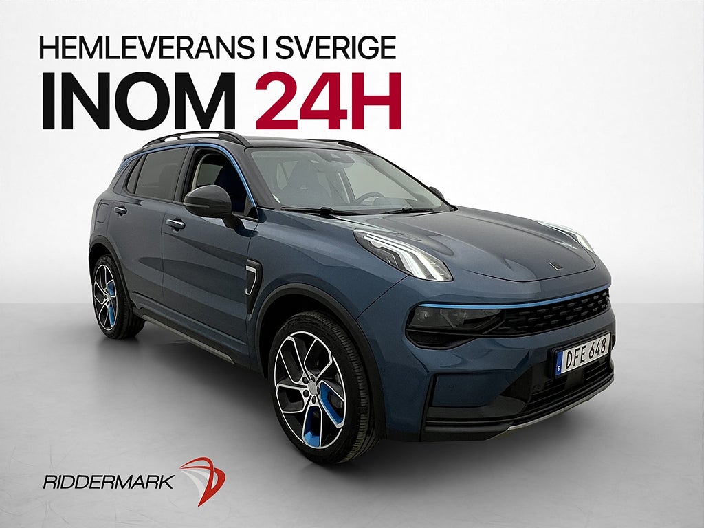 Lynk & Co 01 01 PHEV Pano Adpt-fart Kamera Navi CarPlay Drag