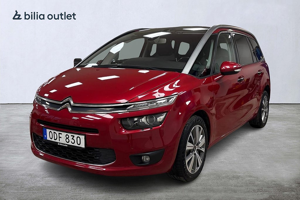 Citroën Grand C4 Picasso 1.6 Nyservad Navi B-kam Drag Nybes
