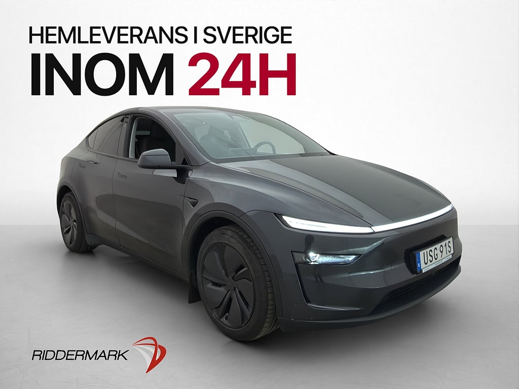 Tesla Model Y Long Range AWD Dragkrok Svensksåld