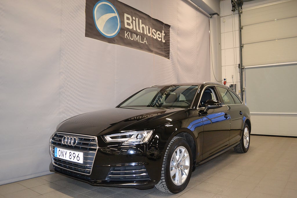 Audi A4  Avant 2,0TDi 190hk Quattro Aut Proline Drag Värmare 