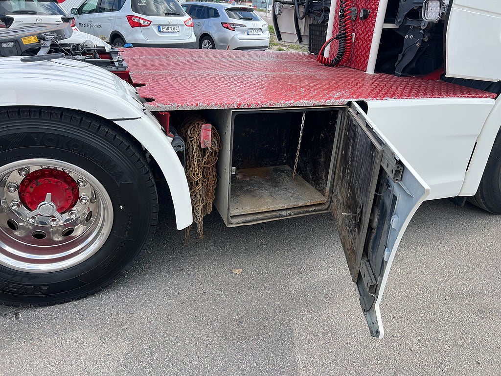 Scania R500 6x2 Dragbil Retarder, Klädd hytt, Full Boggie