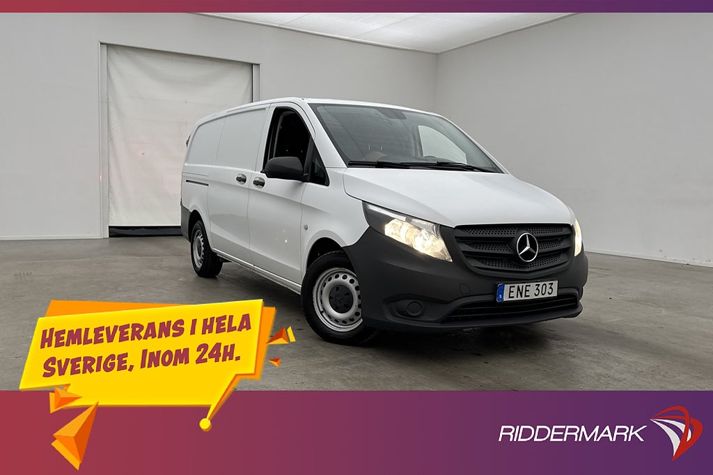 Mercedes-Benz Vito L2 111CDI Värmare PDC 3-Sits A/C Moms