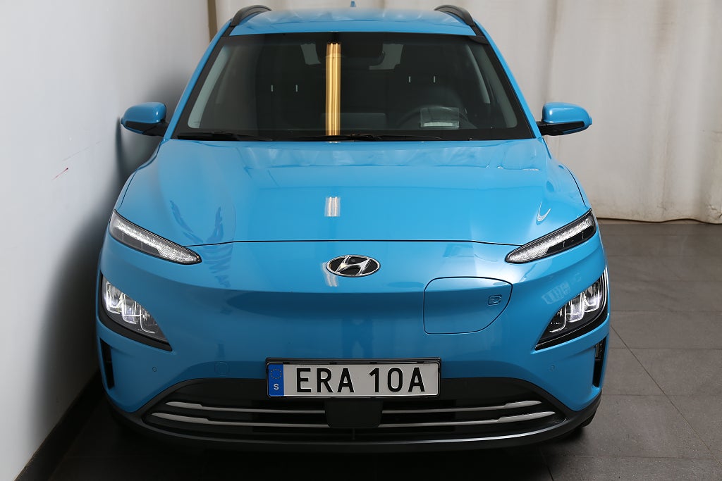 Hyundai Kona 64 kWh Advanced 204hk Skinn KRELL Head-up Nybilsgaranti 2022