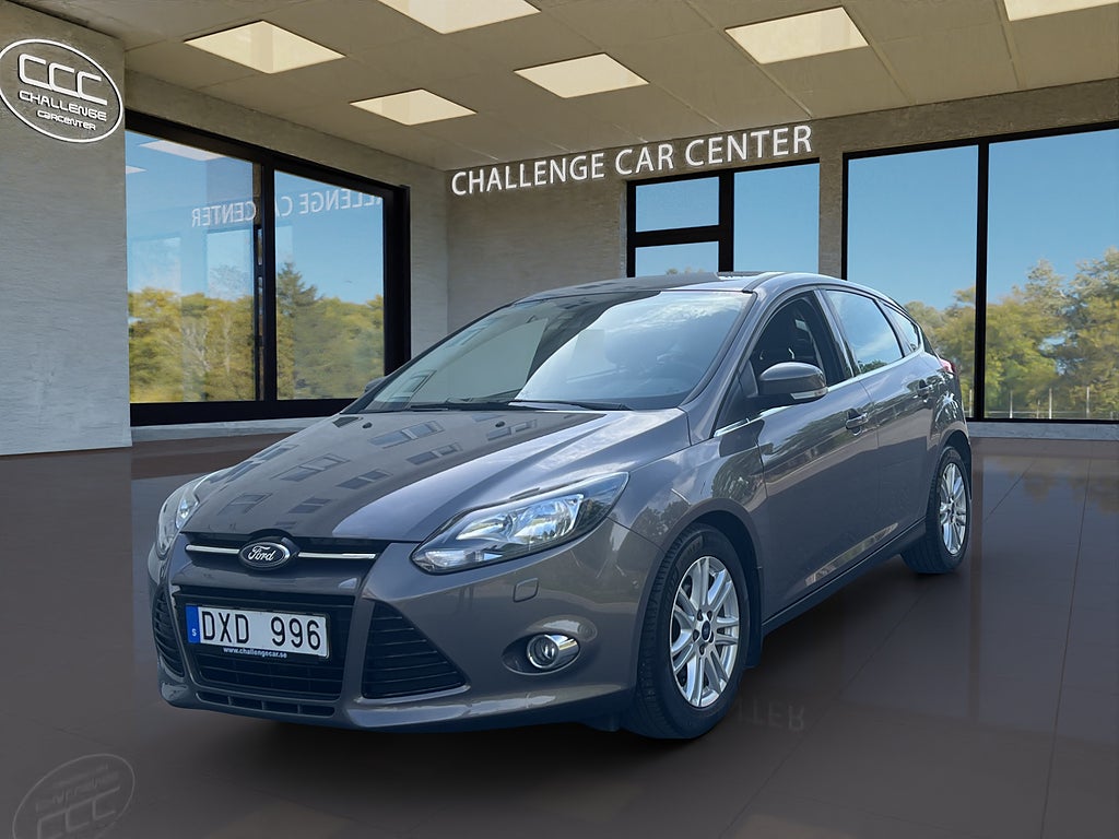 Ford Focus 1.0 EcoBoost Titanium Euro 5 ,NY KAMREM ,Årsskatt 360