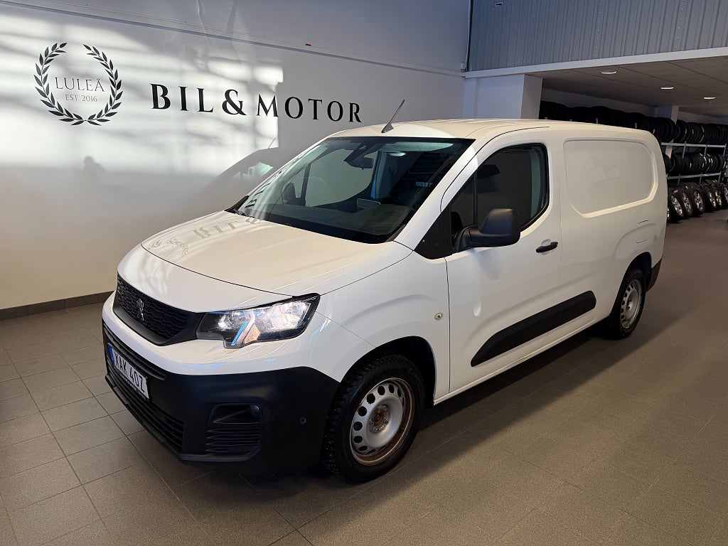 Peugeot Partner Utökad Last 1.5 BlueHDi|Drag|Automat|Värmare|4.95%