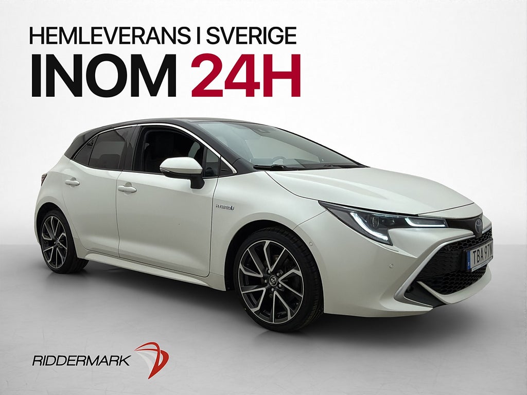 Toyota Corolla Hybrid 184hk Executive HUD Kamera CarPlay