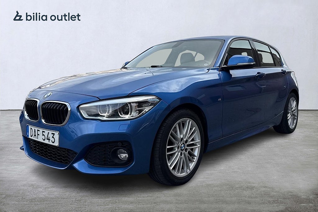 BMW 118I 5-dörrars M Sport 136hk Backsensor Läder Farthållare