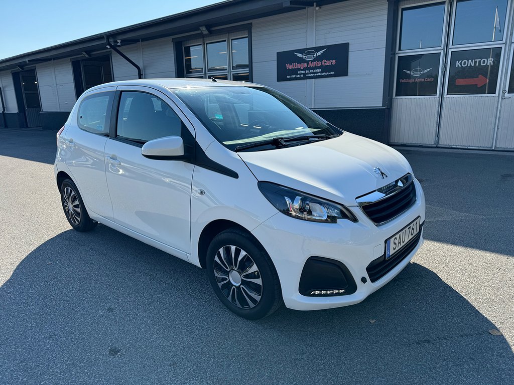 Peugeot 108 5-dörrar 1.0 VTi Euro 6