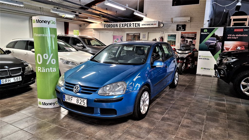 Volkswagen Golf 5-dörrar 1.6 FSI 115hk,Servad,Bes