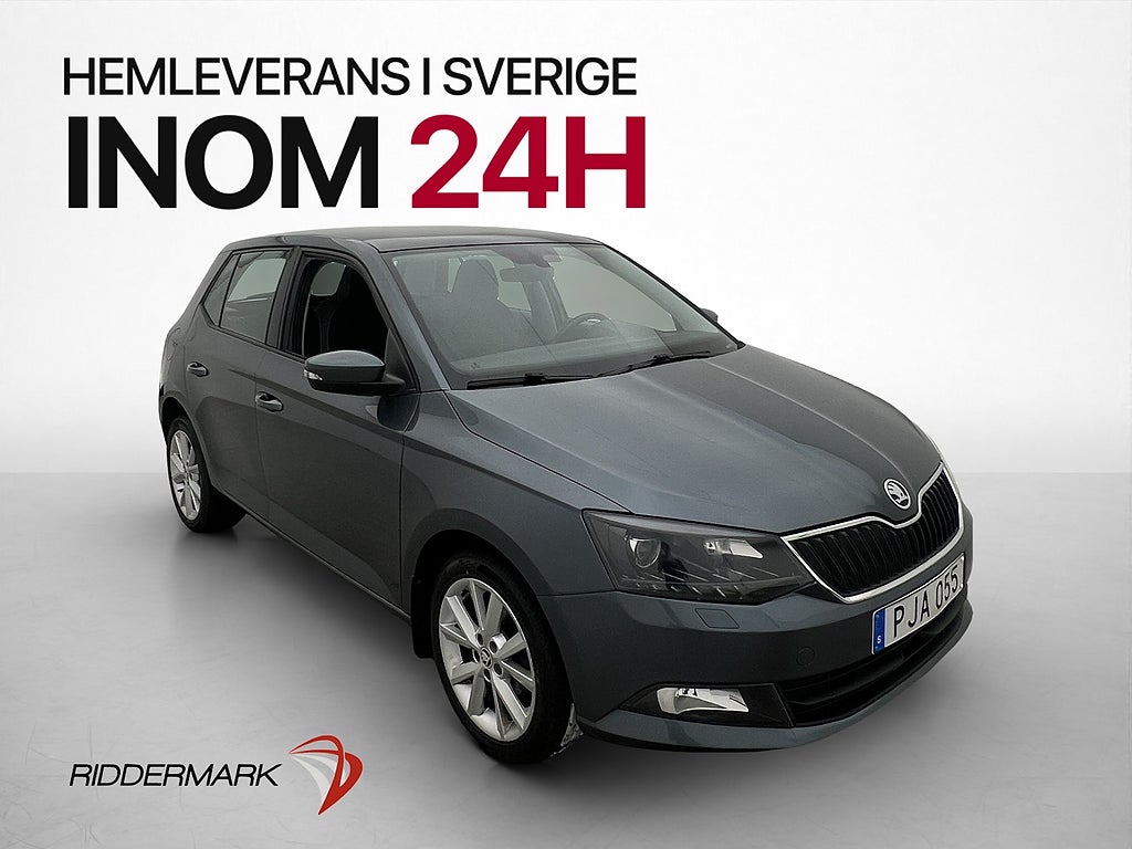 Skoda Fabia 1.2 TSI 90hk Style Pano Backkamera P-sensor