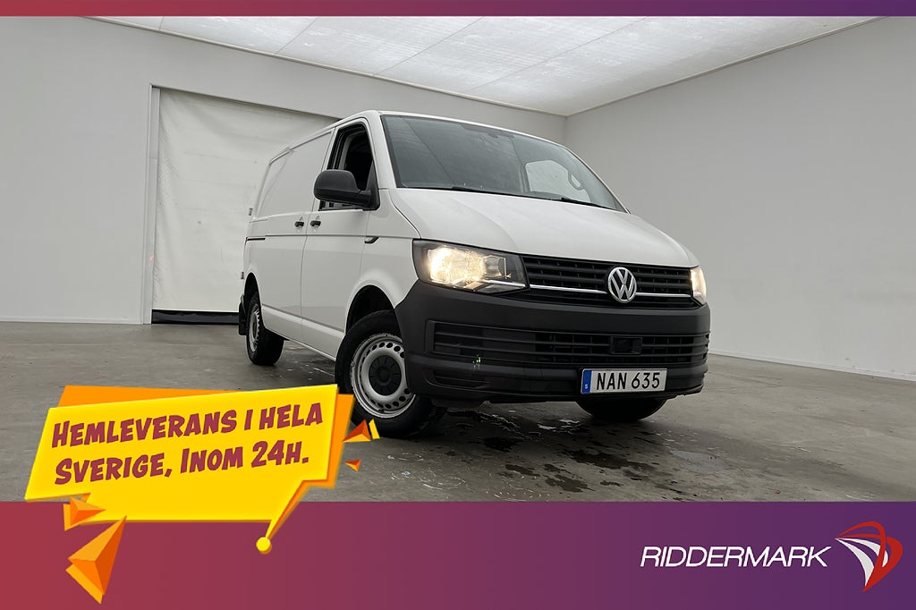 Volkswagen Transporter Värmare PDC Drag 3-Sits Farthållare