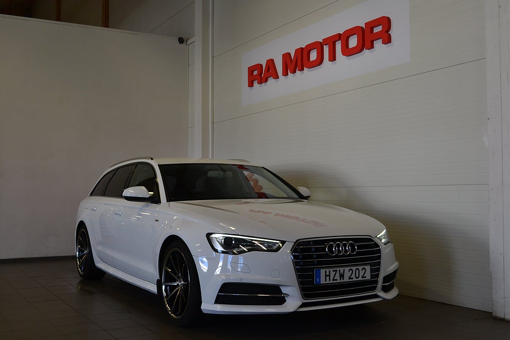 Audi A6 Avant 2.0 TDI Ultra S Tronic 190hk S-Line P-Sensorer 2016