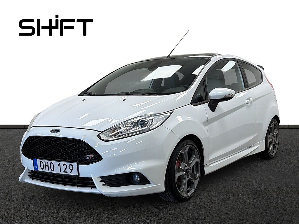 Ford Fiesta ST 3-door ST Manuell 182hk Recarostolar Backkamera SoV