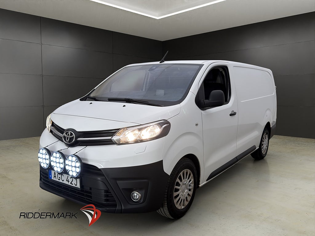 Toyota ProAce L3 Ny-Kamrem Värmare PDC Dragkrok HUD Moms