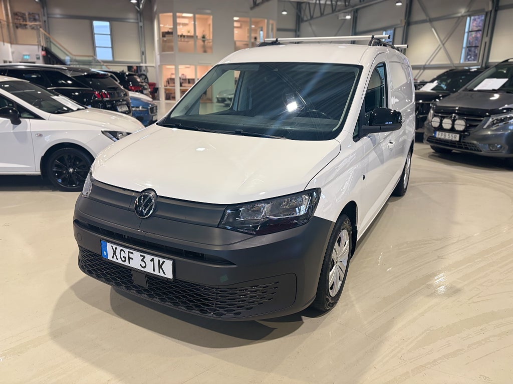 Volkswagen Caddy Maxi 2.0 TDI 122hk,Automat,Drag,Inredning,D.värmare,Takräcke