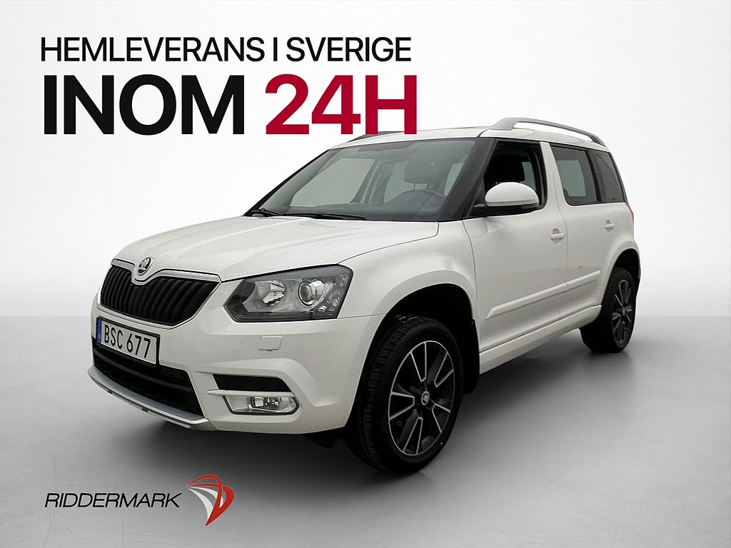 Skoda Yeti 1.4 TSI 122hk Drivers Edition Pano Kamera Navi