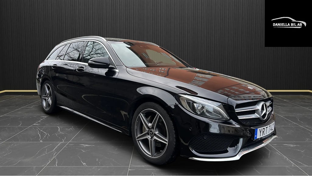 Mercedes-Benz C 220 T D 9G-TRONIC AMG LINE 170HK 2018 SVENKSÅLD