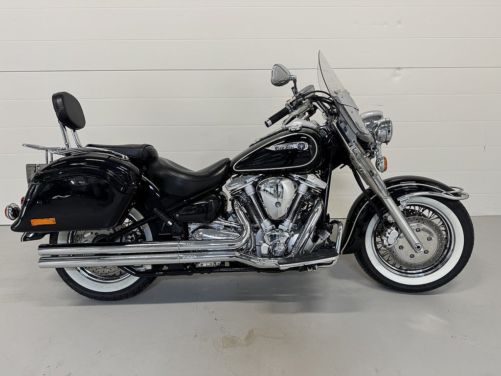 Yamaha XV1600A Wildstar *Ventiljusterad* *Nya däck* 