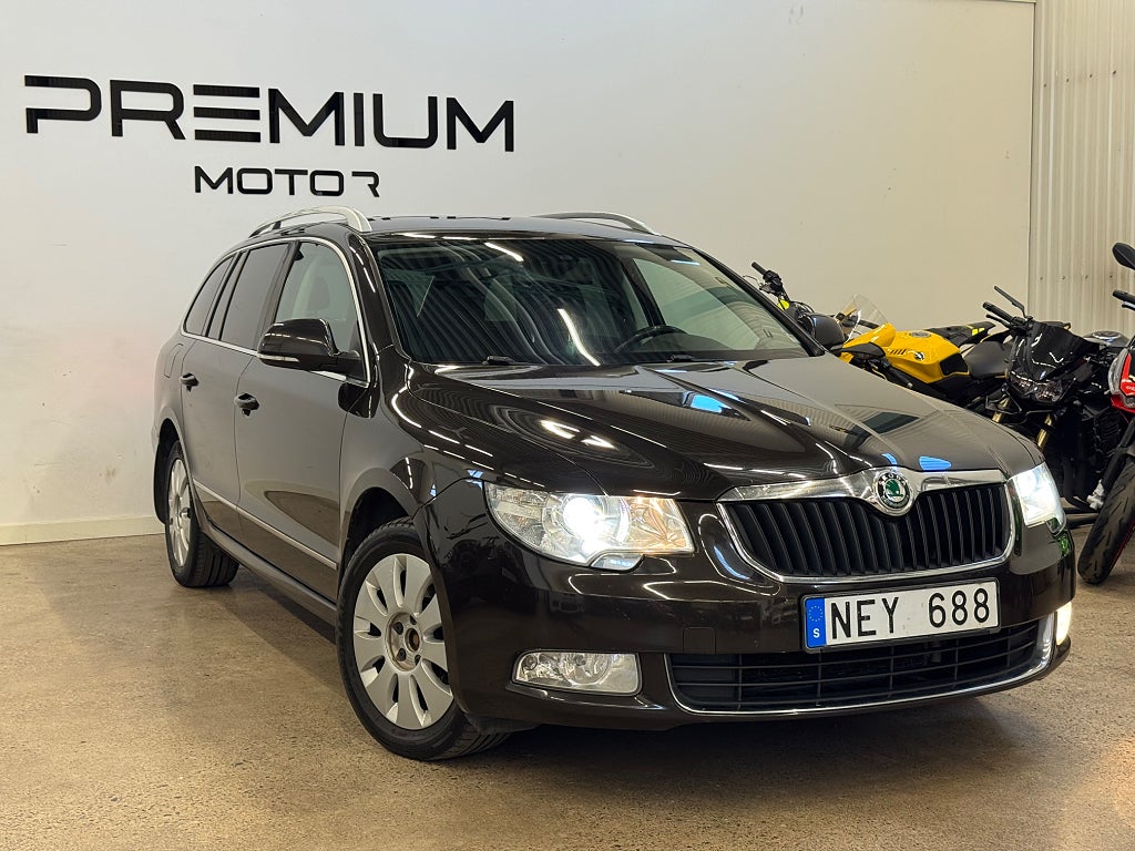 Skoda Superb Kombi 2.0 TDI 4x4 Ambition Drag, Navi, BT, PDC 140hk