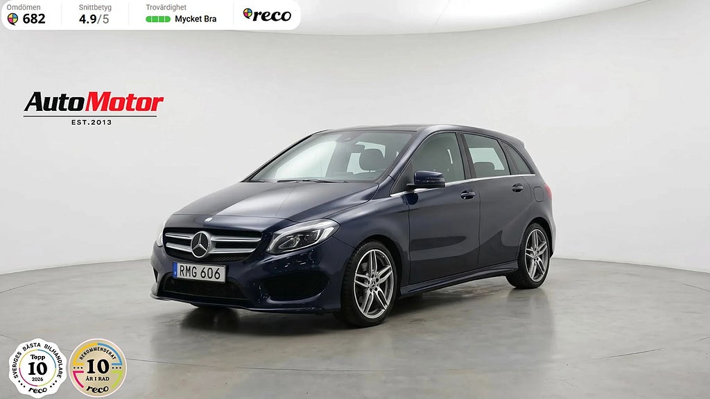 Mercedes-Benz B 200 d AMG 7G 136hk Panorama/Värmare/H&K