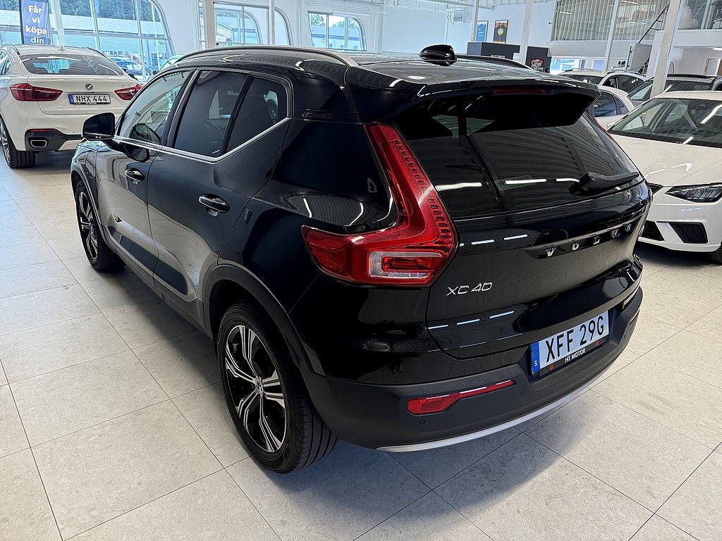Volvo XC40 Recharge T4,211hk,Inscription/360-Kam/Nav/Orrefors/H&K