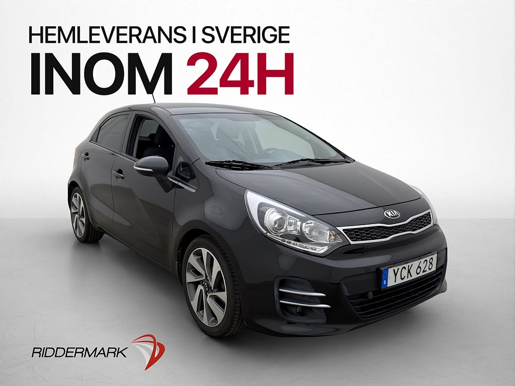 Kia Rio 1.2 GLS Motor/Kupé-värm Backkamera Rattvärme