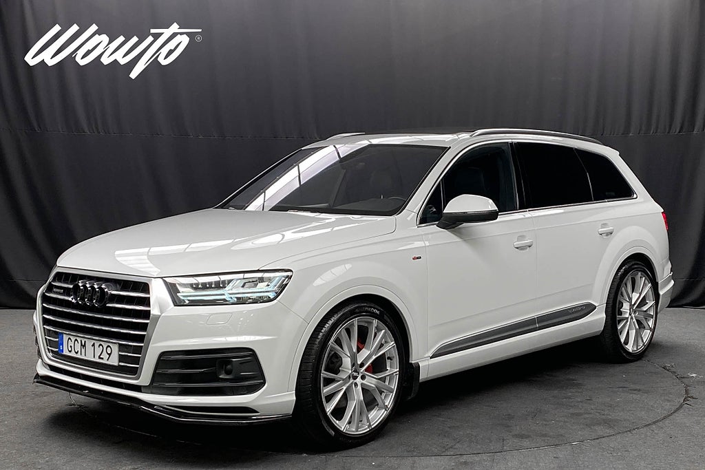 Audi Q7 3.0 TDI V6 Q 272HK 7-Sits S-Line /Pano /Bose/Se Spec