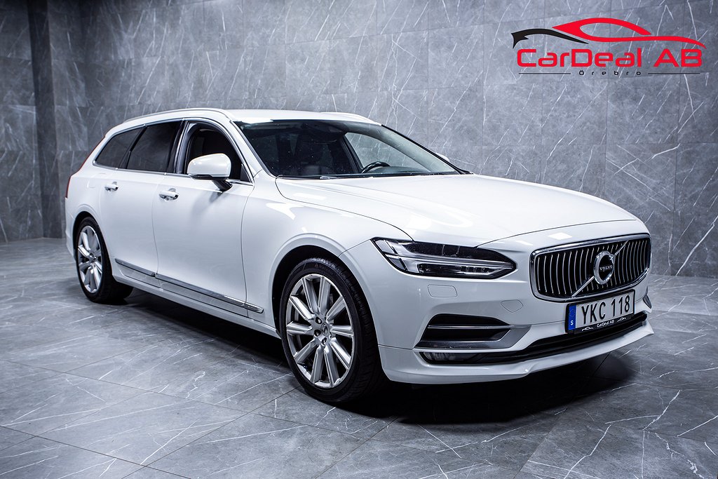 Volvo V90 D5 AWD Inscription Kamera Navi Skinn BLIS Drag VOC