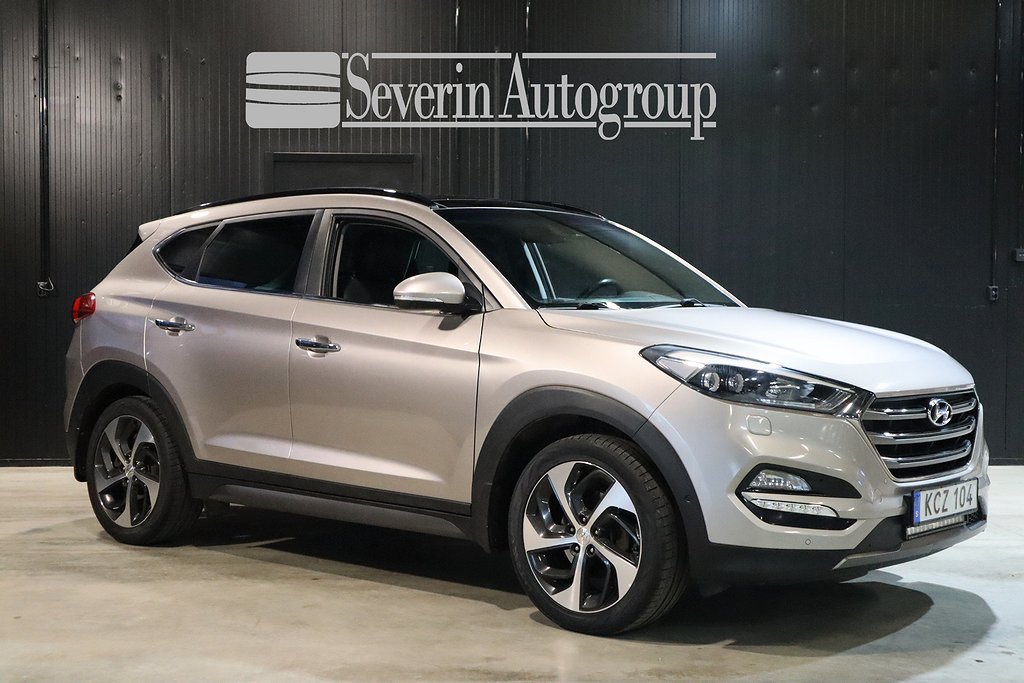 Hyundai Tucson 1.6 T-GDI 4WD (177hk) Aut / Se spec