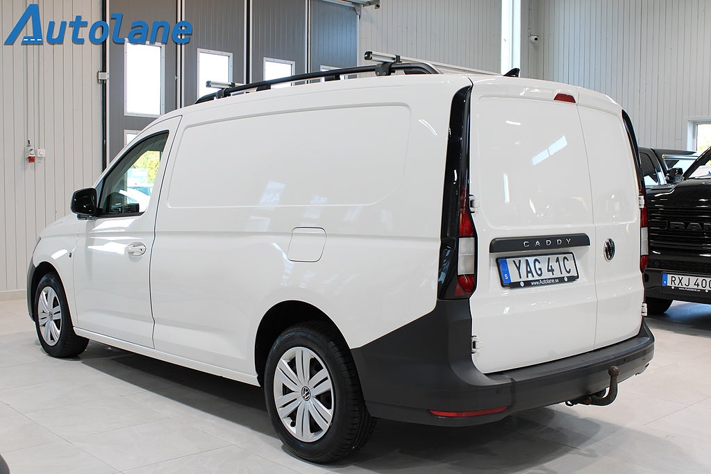 Volkswagen Caddy Maxi Cargo 2.0 TDI BMT Inredning,Värmare,Drag,CarPlay 122h