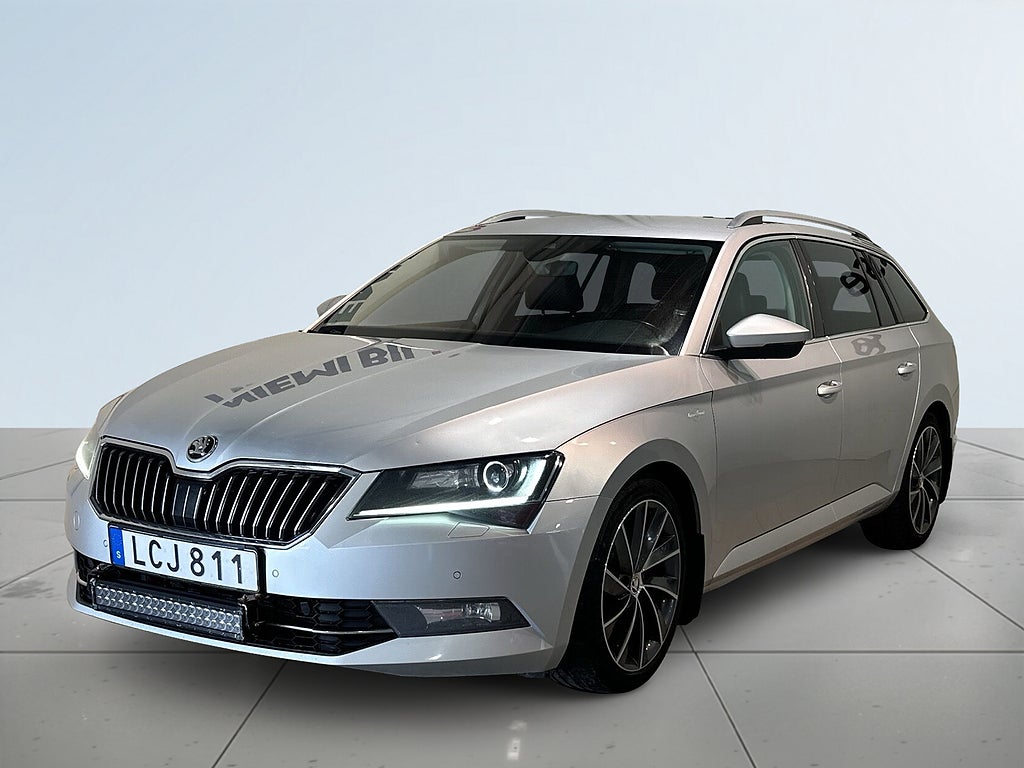Skoda Superb Kombi 4x4 L&K Drag Dvärm Kamera Skinn Canton GPS SoV