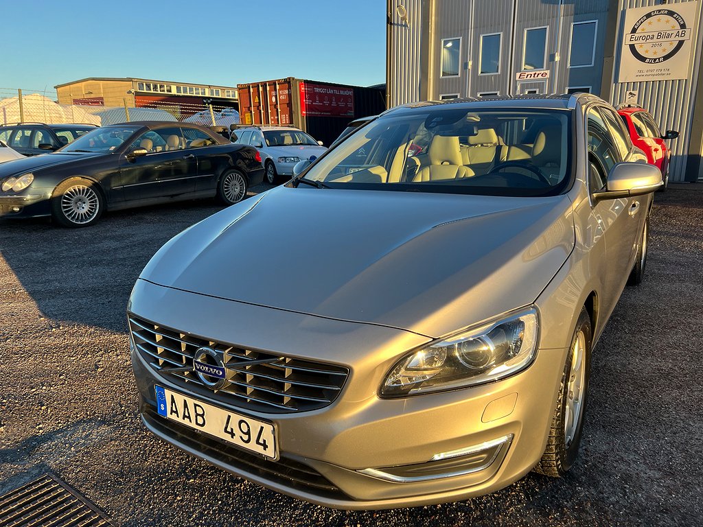 Volvo V60 D4 Geartronic Summum NY KAMREM DRAG SKINN 163 HK