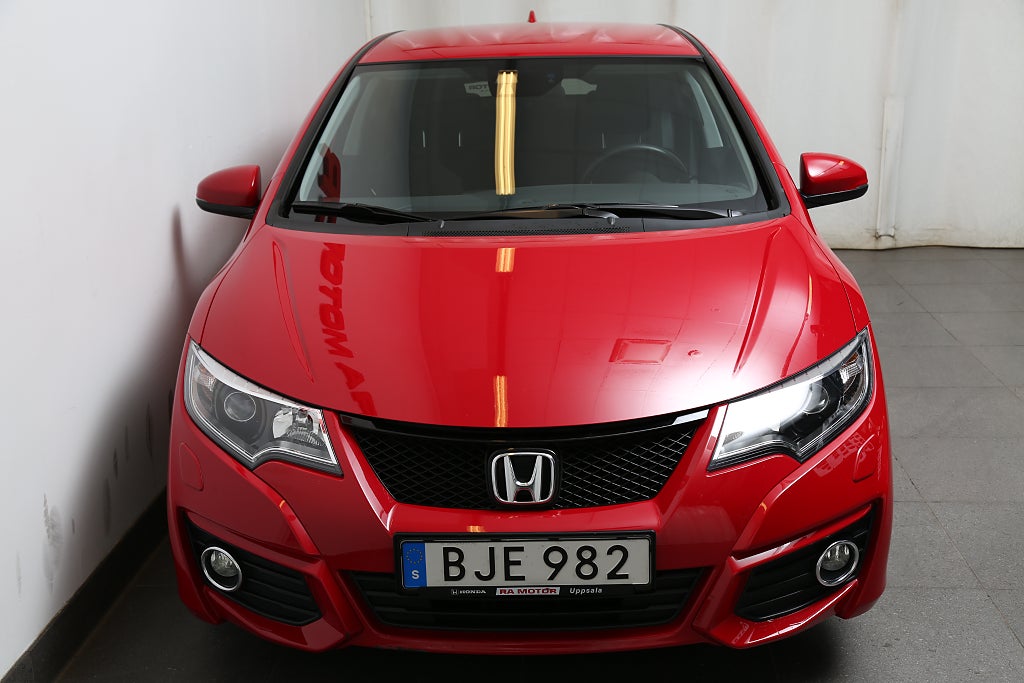 Honda Civic 1,8 i-VTEC 141hk ELEGANCE X-EDITION 5-D 1ägare 2015
