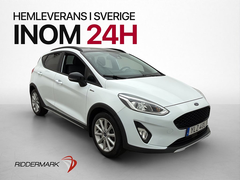 Ford Fiesta Active 1.0 EcoBoost Kamera Farthållare Bluetooth