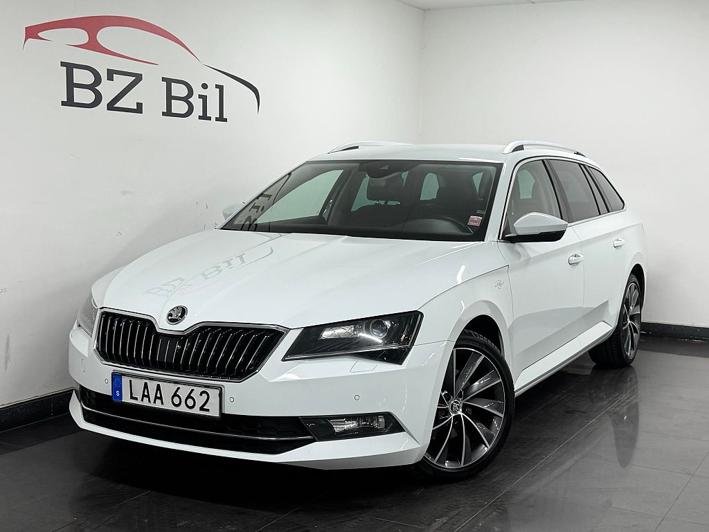 Skoda Superb 2.0 TDI L&K Värmare Skinn Drag Canton 