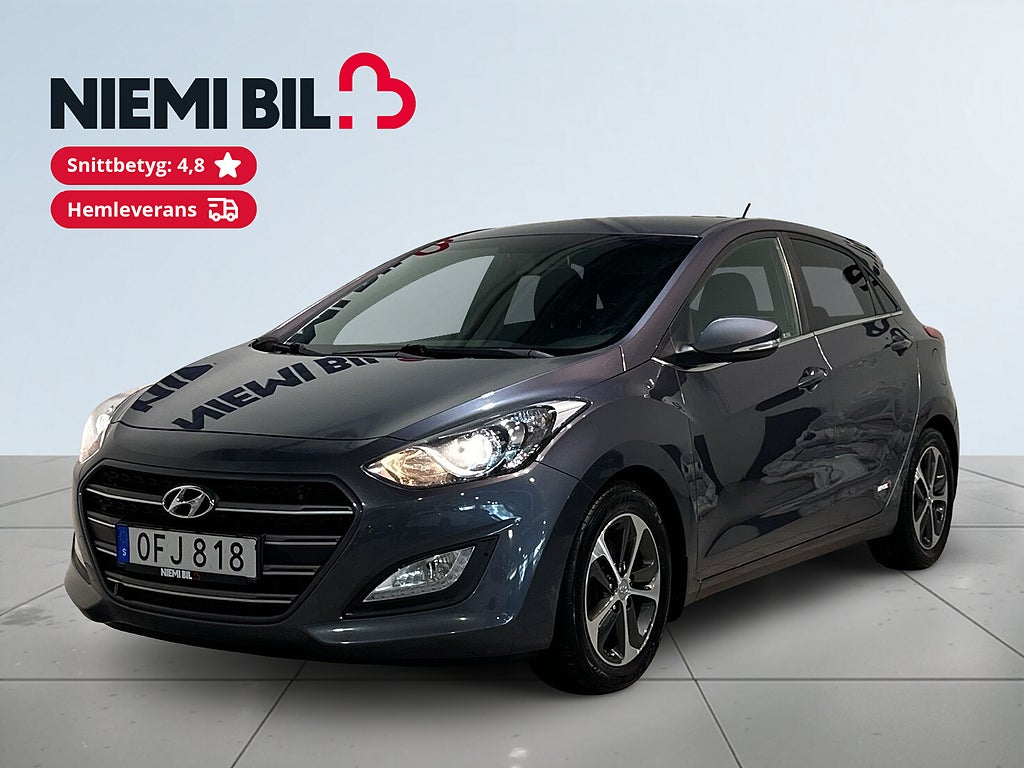 Hyundai i30 5-dörrar 1.6 CRDi Premium Rattvärme Mvärm Psens SoV