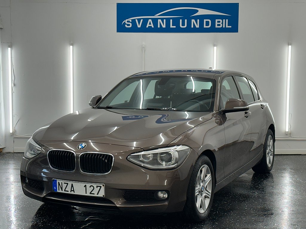 BMW 118 d 5-dörrars Steptronic, Automat, 143hk