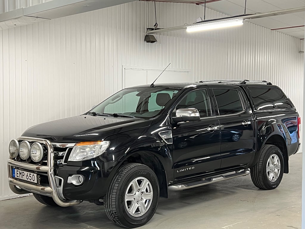 Ford ranger Dubbelhytt 2.2 TDCi 4x4 SelectShift Limited Kåpa Moms 