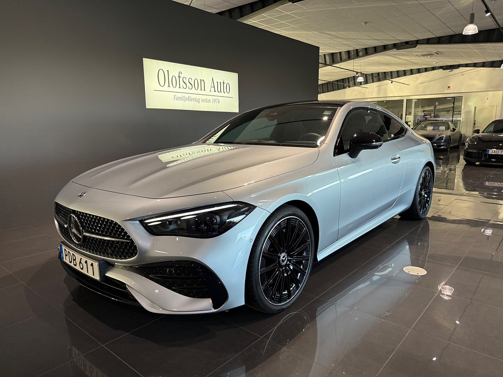 Mercedes-Benz CLE 300 4MATIC Coupé AMG Värmare Drag Glastak