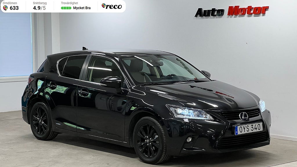Lexus CT 200h CT 200h F Sport 1.8 136hk SoV däck