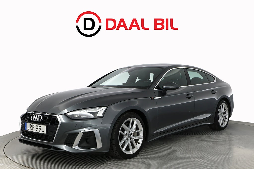 Audi A5 SB 45 QUATTRO 2.0 TFSI 245HK S-LINE DRAG P-VÄRM B-KAM