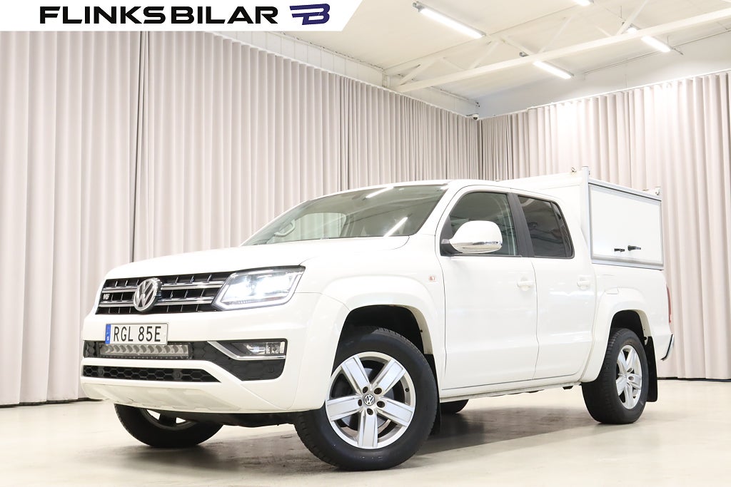 Volkswagen Amarok V6 258HK Automat Kåpa Drag Värmare EnÄgare