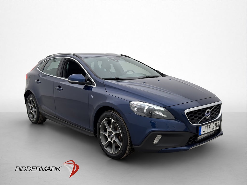 Volvo V40 Cross Country D2 Ocean Race Kamera Läder Värm Navi
