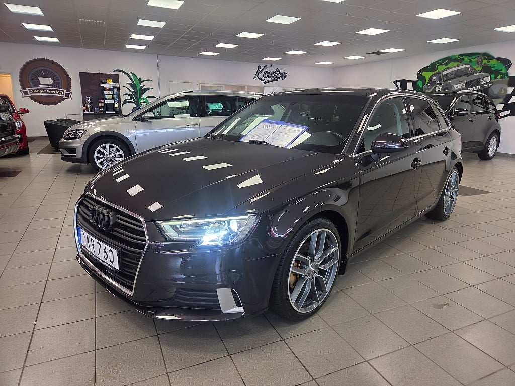 Audi A3 Sportback 2.0TDI Aut Comfort Dieselvärm med fjärrstart