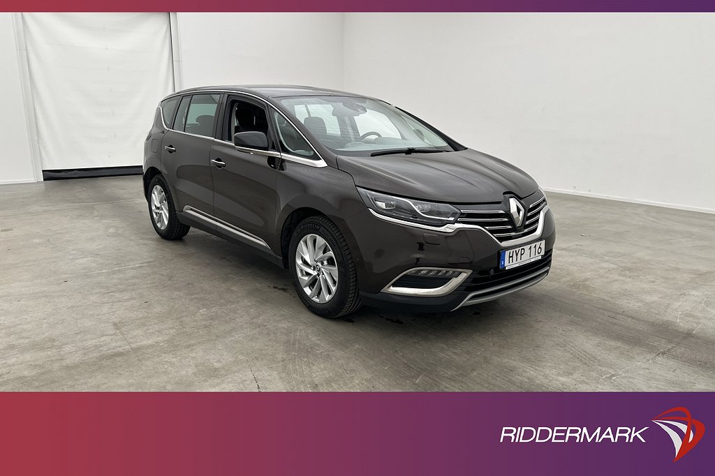 Renault Espace 1.6 160hk 7-Sits Pano Värmare HU 4,95% Ränta