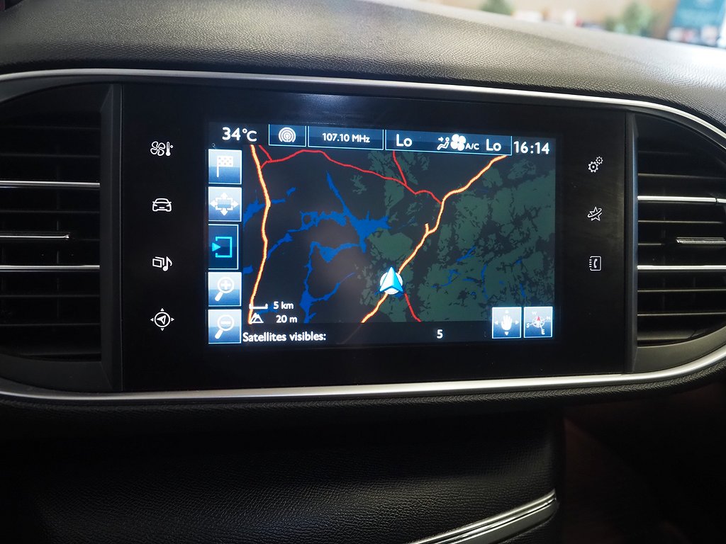 Peugeot 308 SW 1.6 Automat 120hk EAT Allure Pano Navi Drag 2015
