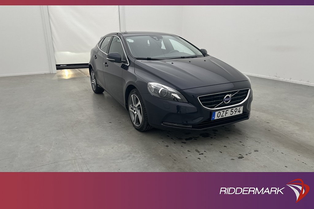 Volvo V40 D4 190hk Summum VOC Värm Sensorer Skinn Välservad