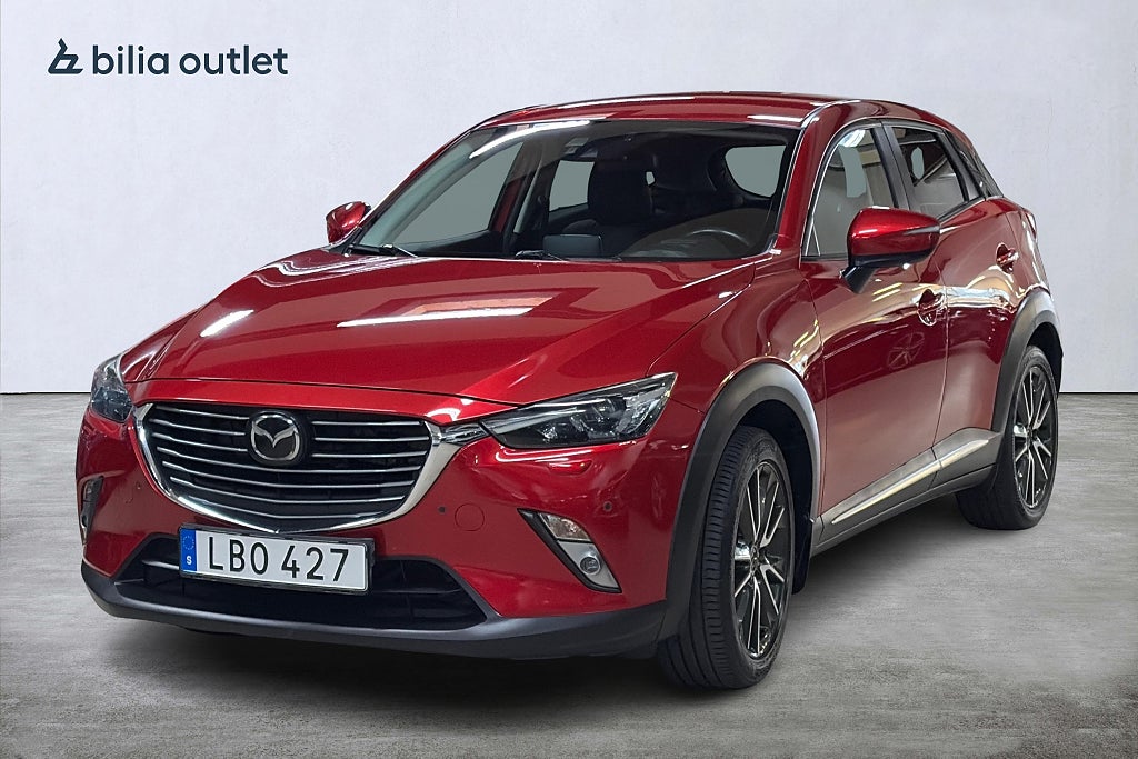 Mazda CX-3 2.0 Optimum 120hk Navi Drag HuD Backkamera