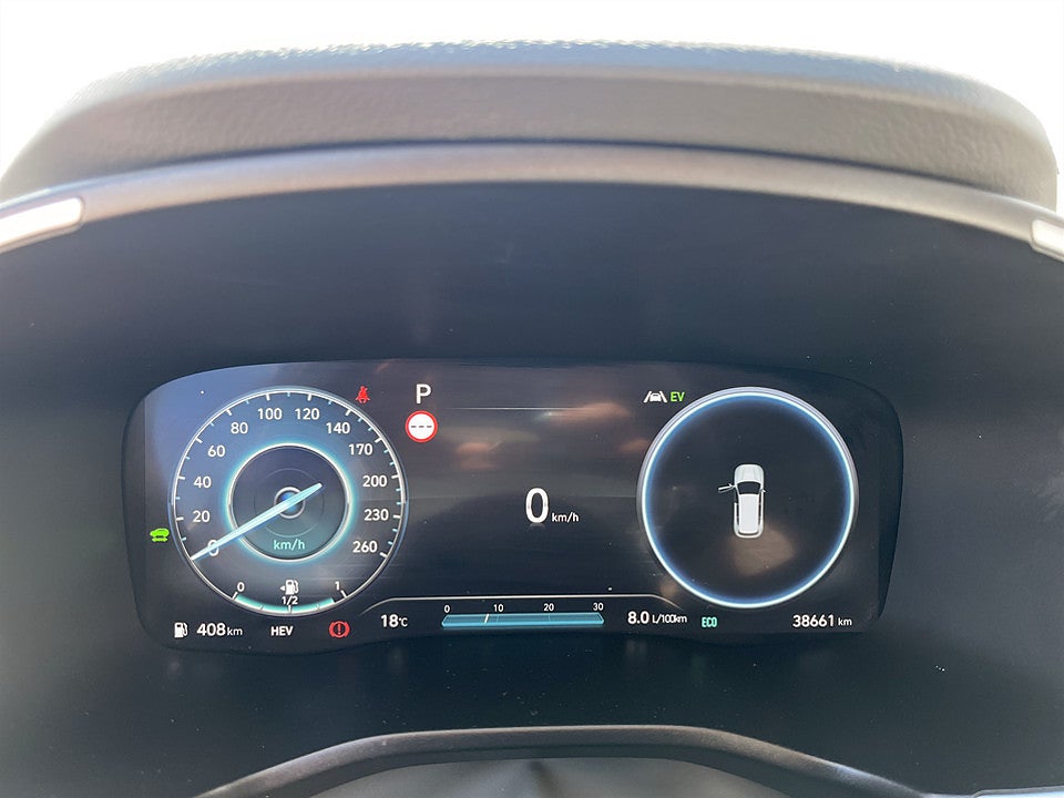 Bild på Hyundai Santa Fe PHEV Advanced 265hk Aut 4WD 7-SITS SKINNKLÄDSEL PANO